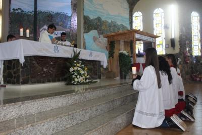 Missa de ação de graças encerrou as celebrações da 37ª edição da Festa em louvor a N. Sra. Aparecida de Laranjeiras do Sul